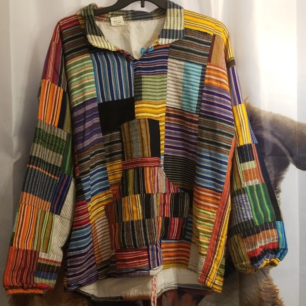 Patchwork Pullover - image 1